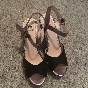 Brand new Madison Size 8.5 wedge